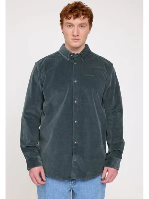 MAZINE Koszula sztruksowa w kolorze zielonym rozmiar: XL