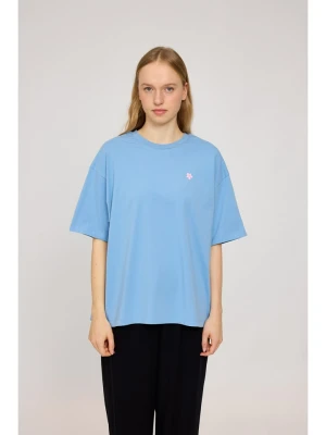 MAZINE Koszulka "Back Print" w kolorze błękitnym rozmiar: XL