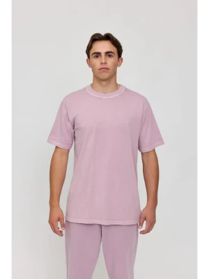 MAZINE Koszulka "Faded Print" w kolorze fiołkowym rozmiar: L