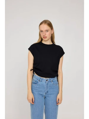 MAZINE Koszulka "Gathering" w kolorze czarnym rozmiar: M