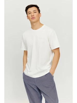 MAZINE Koszulka "Stundon" w kolorze białym rozmiar: M