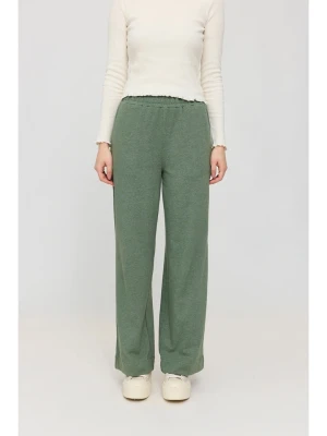 MAZINE Spodnie dresowe "Chilly" w kolorze zielonym rozmiar: XS