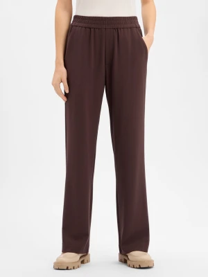 mbyM Spodnie - Phillipa Kobiety brązowy jednolity,