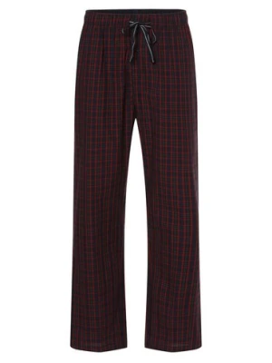 Mc Earl Męskie spodnie od piżamy Mężczyźni Bawełna niebieski|wielokolorowy w kratkę,