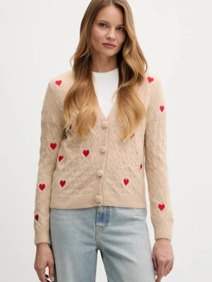 MC2 Saint Barth kardigan z dodatkiem wełny