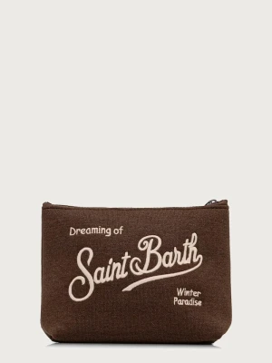 MC2 Saint Barth kosmetyczka damska brązowy
