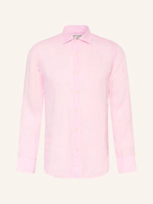 mc2 Saint Barth Koszula Resortowa Pamplona Comfort Fit Z Lnu pink
