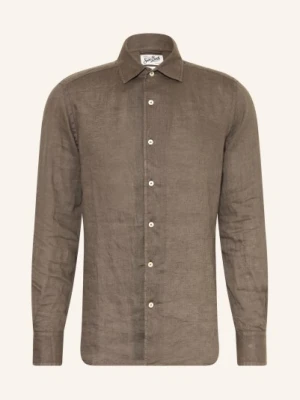 mc2 Saint Barth Koszulka Lniana Raphael Comfort Fit gruen