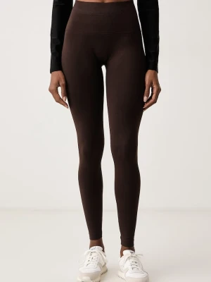 MC2 Saint Barth legginsy damskie brązowy