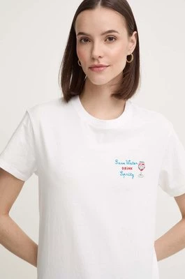 MC2 Saint Barth t-shirt bawełniany damski kolor biały