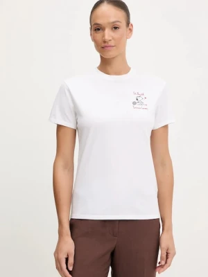 MC2 Saint Barth t-shirt bawełniany damski kolor biały EMI0001 06671H