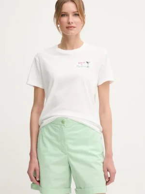 MC2 Saint Barth t-shirt bawełniany damski kolor biały EMI0001