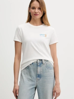 MC2 Saint Barth t-shirt bawełniany damski kolor biały EMI0002