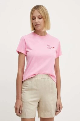 MC2 Saint Barth t-shirt bawełniany kolor różowy