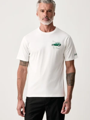MC2 Saint Barth T-shirt damski bawełniany biały