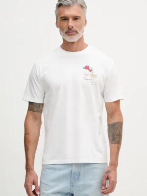 MC2 Saint Barth T-shirt męski bawełniany biały