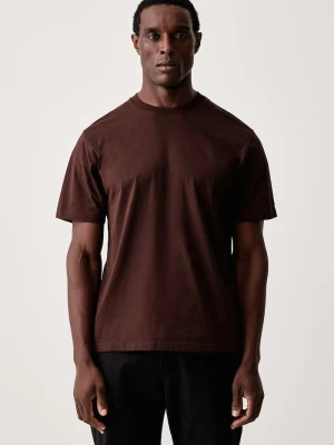 MC2 Saint Barth T-shirt męski bawełniany brązowy