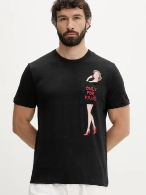MC2 Saint Barth T-shirt męski lniany