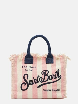 MC2 Saint Barth torba plażowa kolor niebieski VANI001