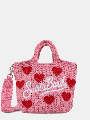 MC2 Saint Barth torebka crossbody damska różowy