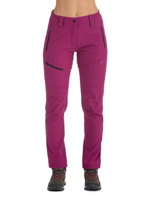 McKee's Spodnie softshellowe "Falzarego" w kolorze fioletowym rozmiar: XL