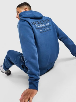 Mckenzie Bluza Z Kapturem Type niebieski