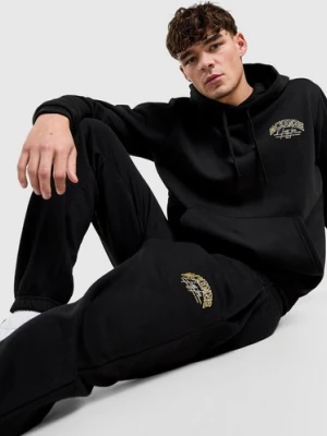 Mckenzie Spodnie Script Flc Pnt Blk-Blk