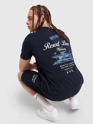 Mckenzie T-Shirt Luxe Tee Nvy-Skc