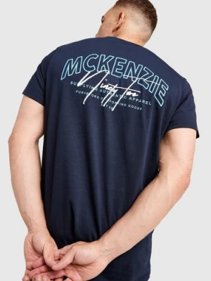 Mckenzie T-Shirt Script Tee Nvy-Skc