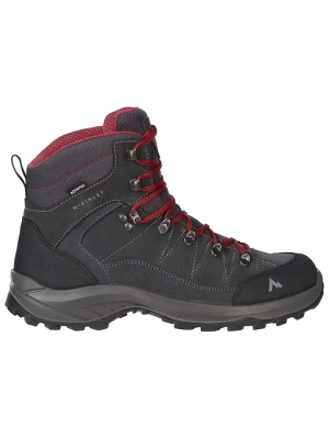 McKINLEY Skórzane buty trekkingowe "Alpspitz AQX" w kolorze szaro-czerwonym rozmiar: 37
