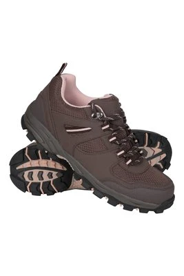 Mcleod - damskie poszerzane buty trekkingowe - Brown Mountain Warehouse