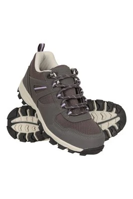Mcleod - damskie poszerzane buty trekkingowe - Grey Mountain Warehouse