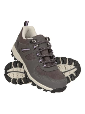 Mcleod - damskie poszerzane buty trekkingowe - Grey Mountain Warehouse