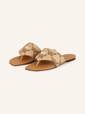 Mcm Klapki beige