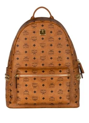 Mcm Plecak Stark Candy Red M braun