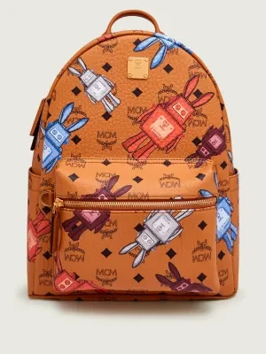 MCM Plecak STARK | z dodatkiem skóry