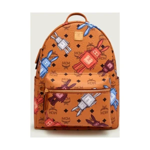 MCM Plecak STARK | z dodatkiem skóry