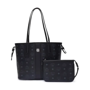 MCM Shopperka + saszetka LIZ | z dodatkiem skóry