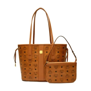 MCM Shopperka + saszetka LIZ | z dodatkiem skóry