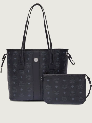 MCM Shopperka + saszetka LIZ | z dodatkiem skóry