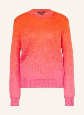 Mcm Sweter Z Dodatkiem Moheru orange