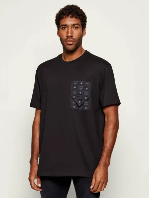 MCM T-shirt | Relaxed fit czarny