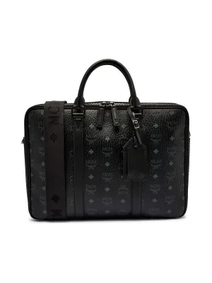 MCM Torba na laptopa 17\" KLASSIK | z dodatkiem skóry