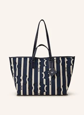 Mcm Torba Shopper Aren Medium blau