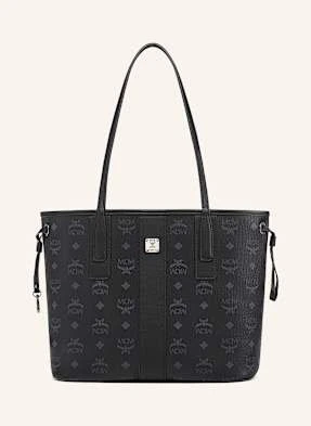 Mcm Torba Shopper Liz Small Dwustronna Z Saszetką schwarz