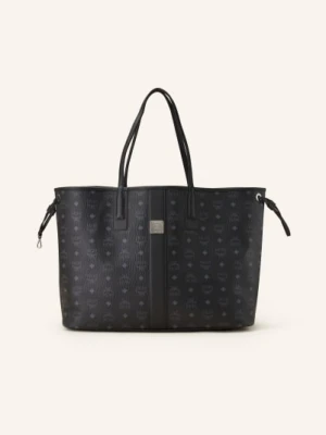 Mcm Torba Shopper Liz Vi Dwustronna Z Saszetką schwarz