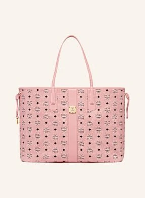 Mcm Torba Shopper Liz Z Wyjmowaną Saszetką pink