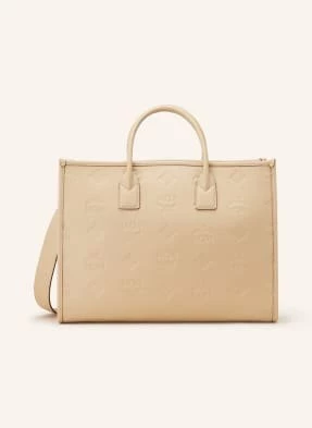 Mcm Torba Shopper München Large beige