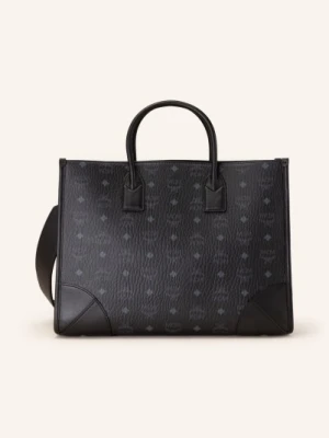 Mcm Torba Shopper Munchen Visetos schwarz