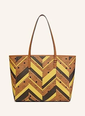 Mcm Torba Shopper Toni Medium braun